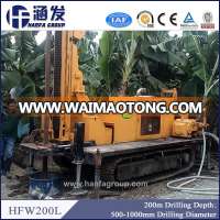 200m Water Bore Well Drilling Rig, Soil Boring Machine for Sale